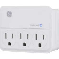 GE Grounded 3 outlets Outlet Tap Surge Protection 1 pk