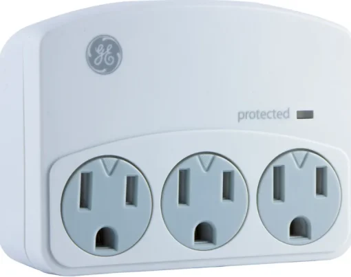 GE Grounded 3 outlets Outlet Tap Surge Protection 1 pk