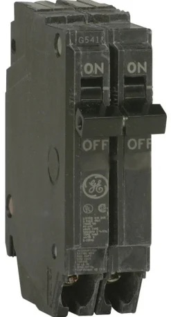 GE Q-Line 20 amps Standard 2-Pole Circuit Breaker