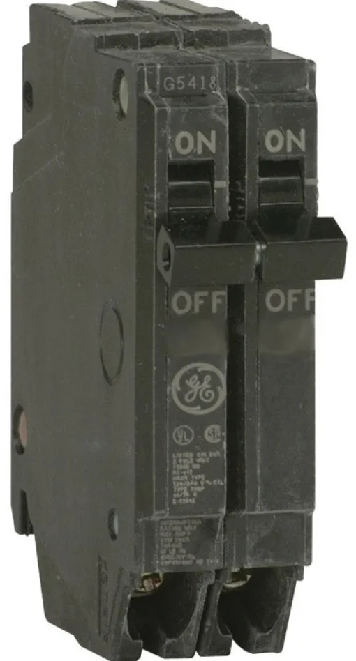 GE Q-Line 20 amps Standard 2-Pole Circuit Breaker