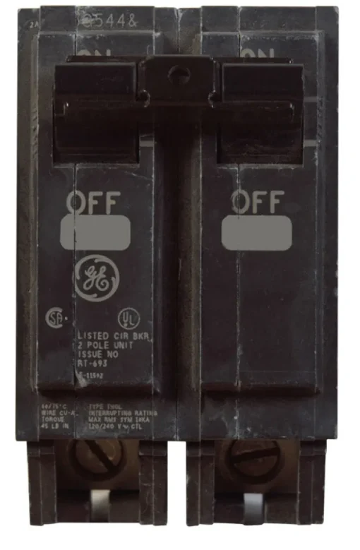 GE Q-Line 60 amps Standard 2-Pole Circuit Breaker