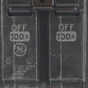 GE Q-Line 100 amps Standard 2-Pole Circuit Breaker