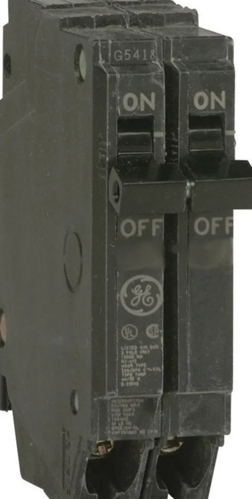 GE Q-Line 50 amps Standard 2-Pole Circuit Breaker