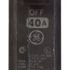GE Q-Line 40 amps Standard Single Pole Circuit Breaker