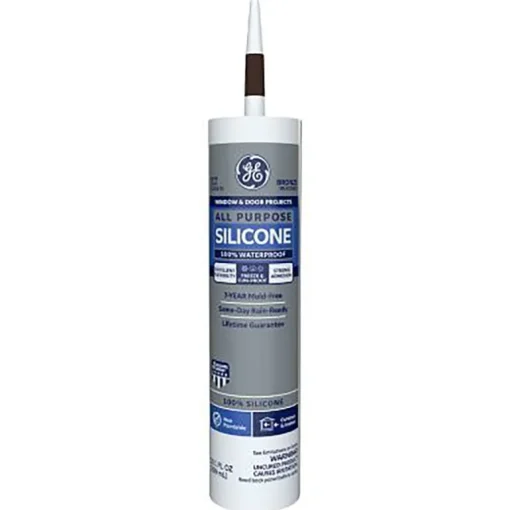 GE Silicone 1 Bronze Silicone 1 All Purpose Silicone 10.1 oz. (Pack of 12)