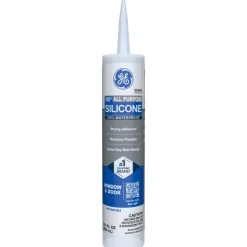 GE Silicone 1 Clear Silicone 1 All Purpose Silicone 10.1 oz. (Pack of 12)