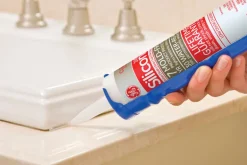 GE Silicone 2 Clear Silicone 2 Kitchen and Bath Silicone 10.1 oz. (Pack of 12)