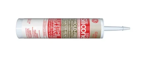 GE Silicone 2 Clear Silicone 2 Kitchen and Bath Caulk 10.1 oz.