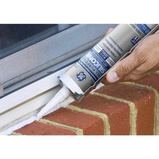 GE Silicone 1 Clear Silicone 1 All Purpose Caulk 10.1 oz.