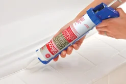 GE Silicone 2 White Silicone 2 Kitchen and Bath Silicone 10.1 oz. (Pack of 12)