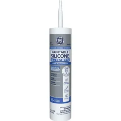 GE Silicone 2 White Silicone 2 All Purpose Silicone 10.1 oz. (Pack of 12)