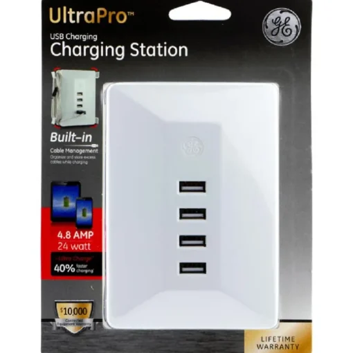GE UltraPro USB Wall Charger 1 pk