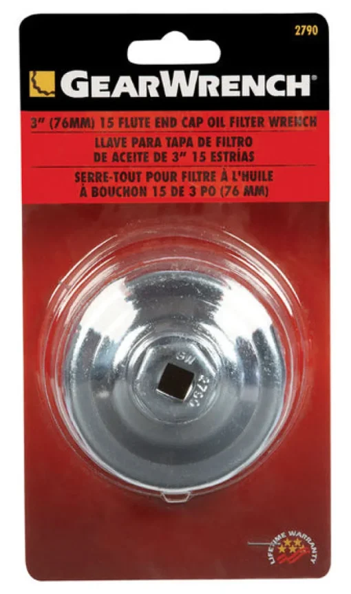 GearWrench End Cap Oil Filter Wrench 3 in.