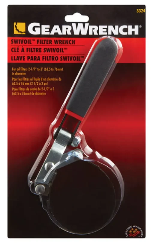 GEARWRENCH Swivel Oil Filter Wrench 3 in.