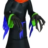 Gemmy LED Prelit Pumpkin Reaper Inflatable