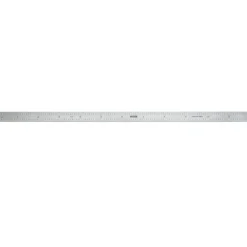 General 12 in. L X 1/2 in. W Stainless Steel Precision Rule SAE