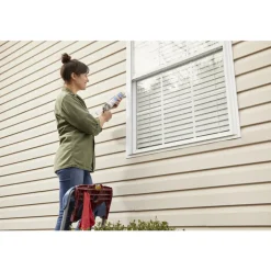 General Electric Light Gray Advanced Silicone Window & Door Sealant 10.1 oz. (Pack of 12)