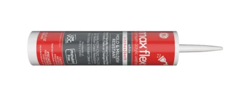 General Electric Max Flex White Siliconized Low VOC Acrylic Caulk 10.1 oz. (Pack of 12)