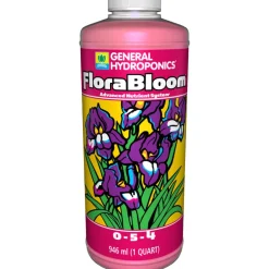 General Hydroponics Florabloom Plant Nutrients 1 Qt.