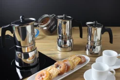 Genova 4 Cups Stainless Steel Espresso Maker