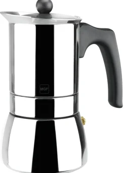 Genova 4 Cups Stainless Steel Espresso Maker