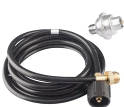 GHP Dyna-Glo Black Metal Extension Hose/Fuel Filter Kit