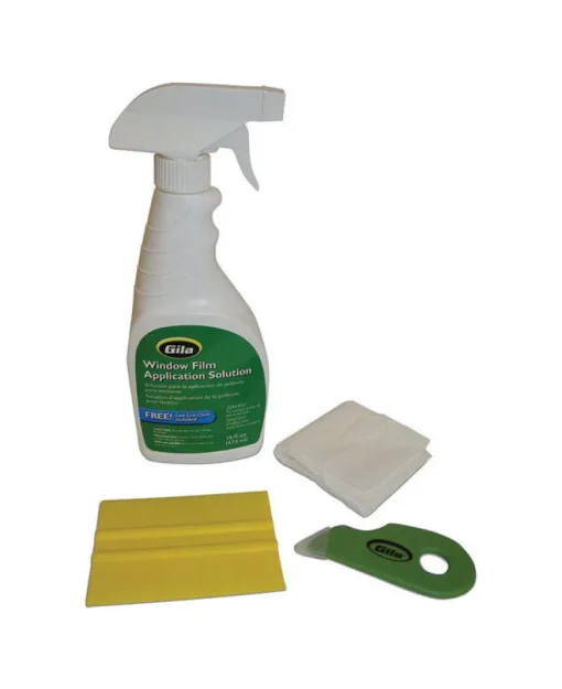 Gila Clear Indoor Window Film Application Kit 11.25 in. W X 11.25 in. L