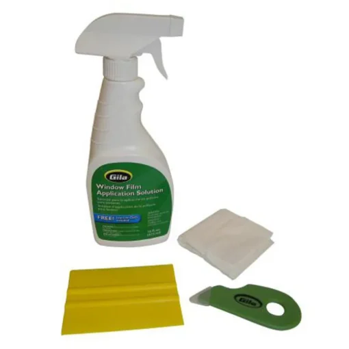 Gila Clear Indoor Window Film Application Kit 11.25 in. W X 11.25 in. L