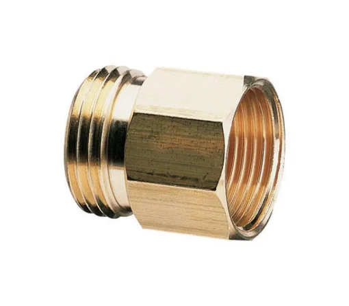 Gilmour 3/4 in. Brass Threaded Male/Female Hose Connector