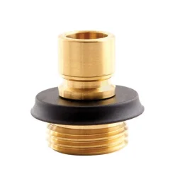 Gilmour Brass Male Quick Connector Faucet