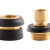 Gilmour Brass Male/Female Quick Connector Faucet Set