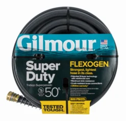 Gilmour Flexogen 5/8 in. Dia. x 50 ft. L Premium Grade Gray Hose