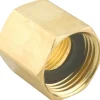 Gilmour Heavy Duty 3/4 in. Brass Threaded Double Female Hose Accessory Connector