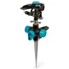 Gilmour Metal Spike Base Heavy Duty Impulse Sprinkler 5800 sq ft