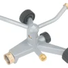 Gilmour Metal Wheeled Base 3-Arm Sprinkler 2100 sq. ft.