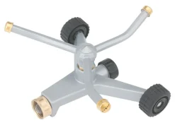 Gilmour Metal Wheeled Base 3-Arm Sprinkler 2100 sq. ft.
