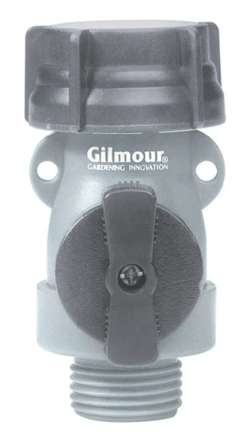 Gilmour Polymer Threaded Male Hose Shut-off Valve