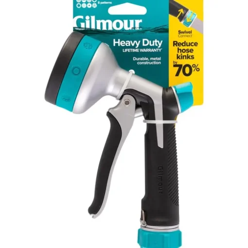 Gilmour Swivel Connect 8 pattern Metal Nozzle