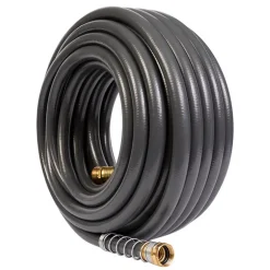 Gilmour Vinyl Gray 600 PSI Crush Resistant Premium Grade Hose 5/8 Dia. in. x 75 L ft.