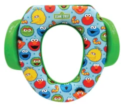 Ginsey Sesame Street Best Pals Round Soft Child's Toilet Seat