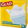 Glad 13 gal Tall Kitchen Bags Quick Tie 80 pk (Pack of 4)
