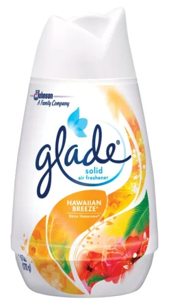 Glade Hawaiian Breeze Scent Air Freshener 6 oz. Solid (Pack of 12)
