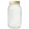 Glass Canning Jars, 1-Qt, 12-Pk.