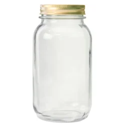 Glass Canning Jars, 1-Qt, 12-Pk.