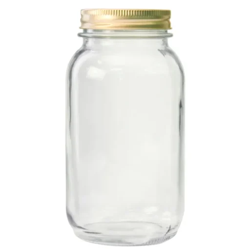 Glass Canning Jars, 1-Qt, 12-Pk.