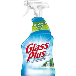 Glass Plus No Scent Glass Cleaner 32 oz. Liquid