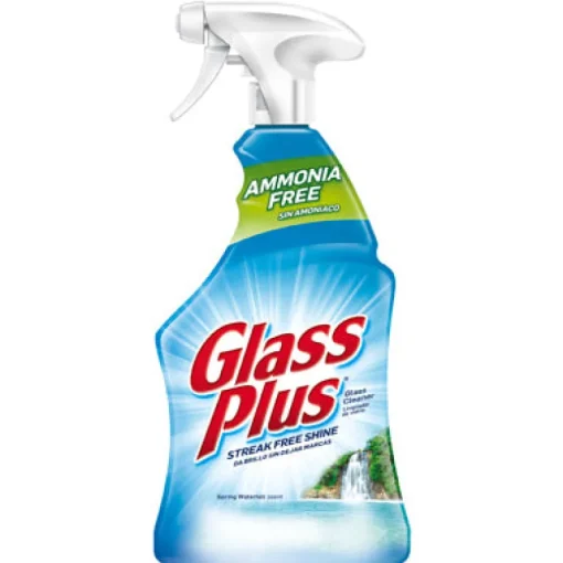 Glass Plus No Scent Glass Cleaner 32 oz. Liquid