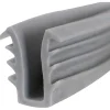 Glazing Channel, Gray Vinyl, 19/64, 15/64 - 9/32-In.