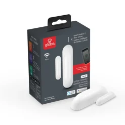 Globe Battery Powered Indoor White Door and Window Sensor