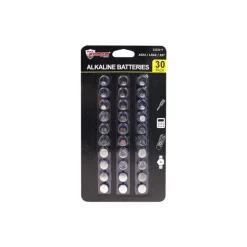GLS Battery Solutions Assorted Size Alkaline Mercury Free Button Cell Battery for Watches (Pack of 24)